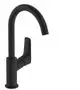 Hansgrohe-HG-Logis-Einhebel-Waschtischmischer-210-mit-Schwenkauslauf-ohne-Ablaufgarnitur-Mattschwarz-71131670 gallery number 1
